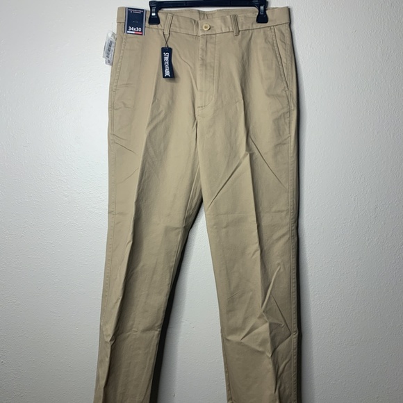 roundtree and yorke khaki pants